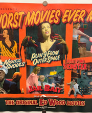 The Worst Movies Ever Made - Ed Wood Film Festival British Quad Poster 30x40 - TvMovieCards.com