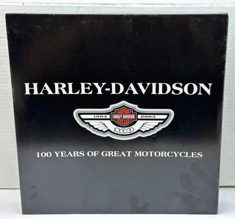 2003 Harley Davidson 100th Anniversary Aluminum Collectors Plate #97973-03V NEW   - TvMovieCards.com
