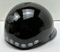 2002 Harley Davidson Piggy Bank Skull Helmet Black Silver Ceramic 97830-03V   - TvMovieCards.com