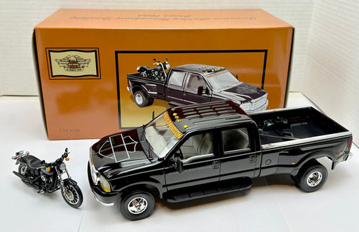 2000 Harley Davidson Diecast 1:24 Ford Crew Cab and FXDX Motorcycle 9796-1-00   - TvMovieCards.com