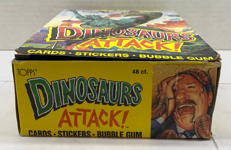 Dinosaurs Attack 1988 Topps Bubble Gum Vintage Card Box 48 Sealed Packs FULL   - TvMovieCards.com
