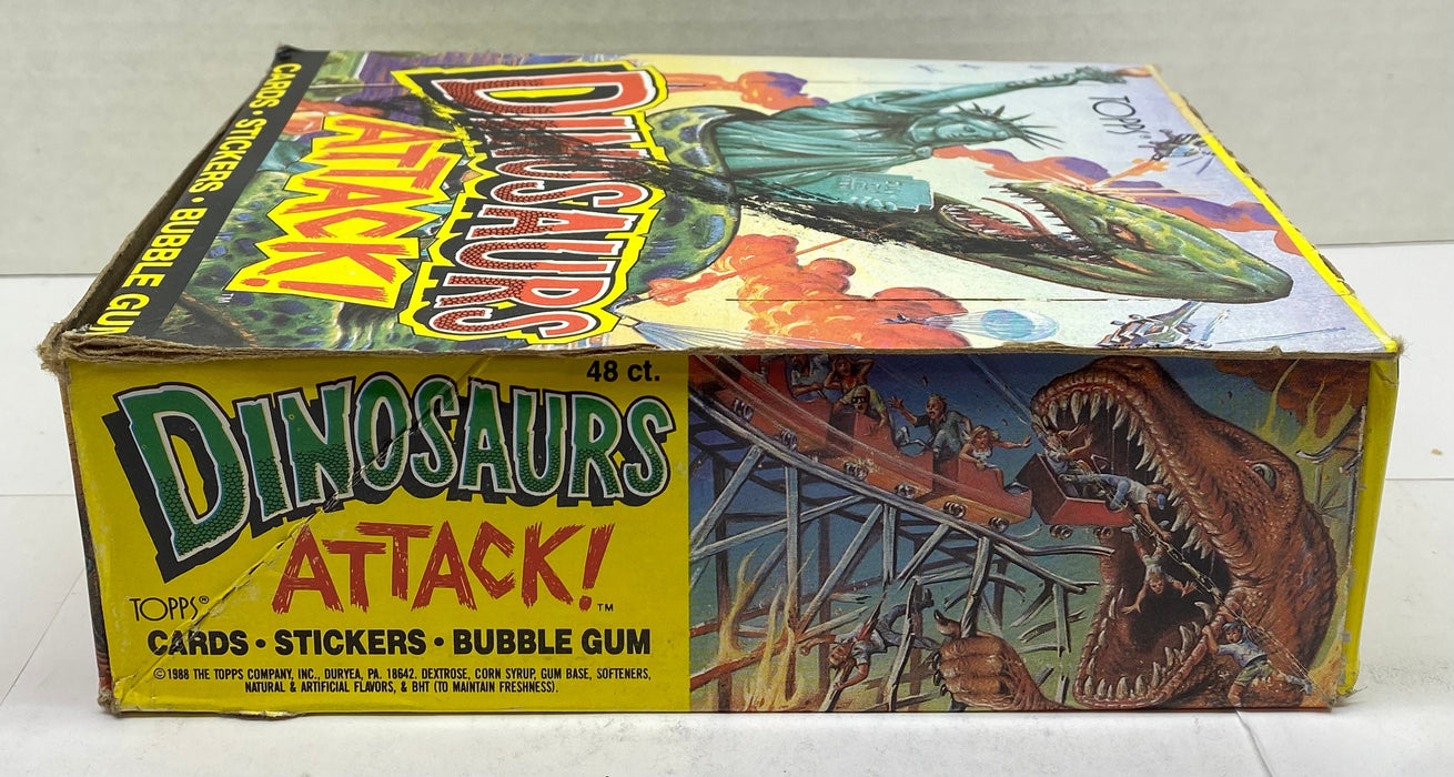 Dinosaurs Attack 1988 Topps Bubble Gum Vintage Card Box 48 Sealed Packs FULL   - TvMovieCards.com