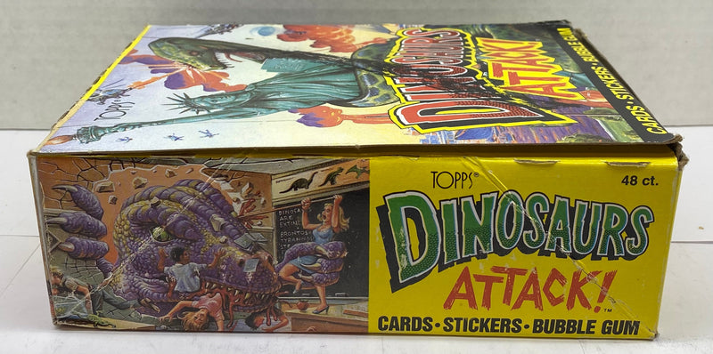 Dinosaurs Attack 1988 Topps Bubble Gum Vintage Card Box 48 Sealed Packs FULL   - TvMovieCards.com