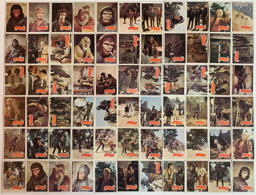 Planet of the Apes 1975 Topps Vintage Trading Card Set 66 Cards   - TvMovieCards.com