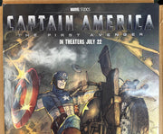 2011 Marvel Captain American Harley Davidson WLA Liberator Dealer Poster 24x36"   - TvMovieCards.com