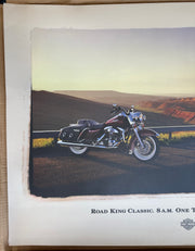 2001 Harley Davidson Road King Classic FLHRCI Dealer Dealership Poster 24x36"   - TvMovieCards.com