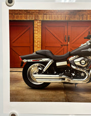 2008 Harley Davidson Fat Bob FXDF Dealer Promotional Poster Print 18" x 24"   - TvMovieCards.com