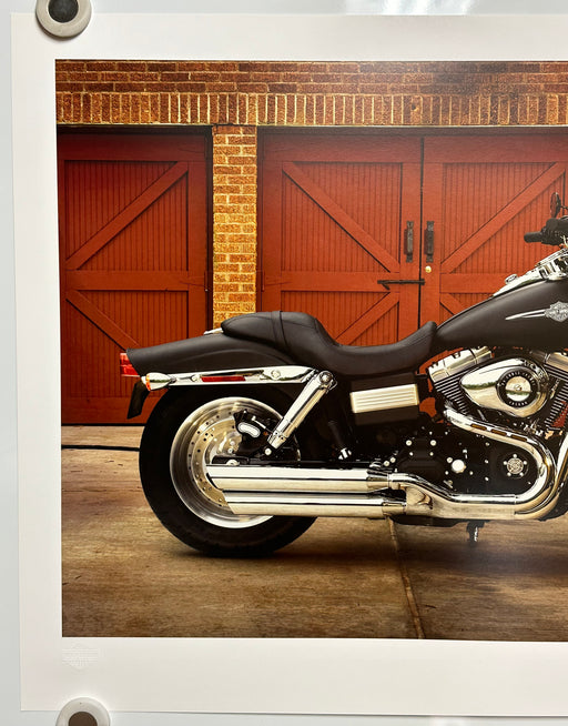 2008 Harley Davidson Fat Bob FXDF Dealer Promotional Poster Print 18" x 24"   - TvMovieCards.com