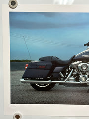 2008 Harley Davidson Street Glide FLHX Dealer Promotional Poster Print 18" x 24"   - TvMovieCards.com
