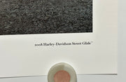 2008 Harley Davidson Street Glide FLHX Dealer Promotional Poster Print 18" x 24"   - TvMovieCards.com