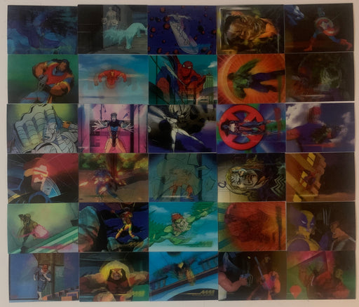 Marvel Motion Base Trading Card Set 30 Motion Cards Fleer/Skybox 1996   - TvMovieCards.com