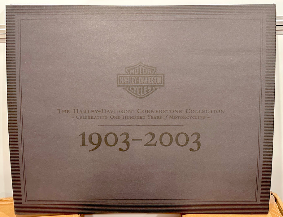 1903-2003 100th Harley Davidson Cornerstone (5) Art Print Collection 16x20"   - TvMovieCards.com