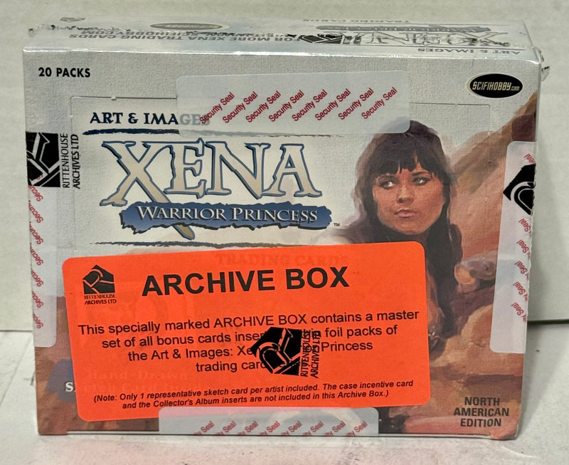 2004 Xena Warrior Princess Art & Images Archive Trading Card Box - TvMovieCards.com
