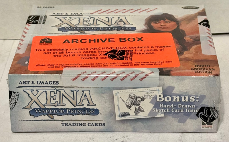 2004 Xena Warrior Princess Art & Images Archive Trading Card Box - TvMovieCards.com