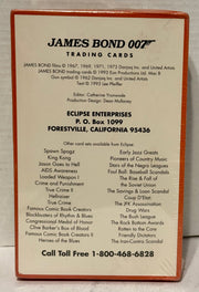 James Bond Series Two Trading Card Box 36 Packs Eclipse 1993 - TvMovieCards.com
