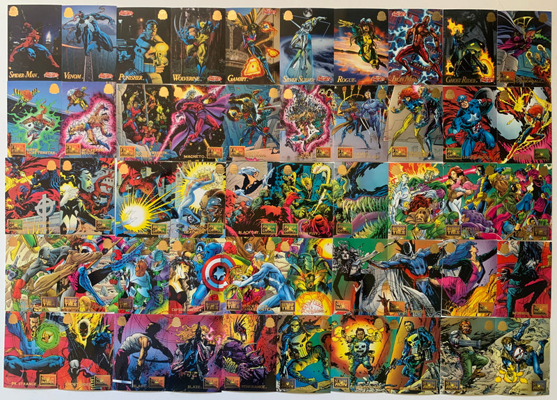 1994 Fleer Marvel Universe Series 5 Base Card Set  200 Cards   - TvMovieCards.com