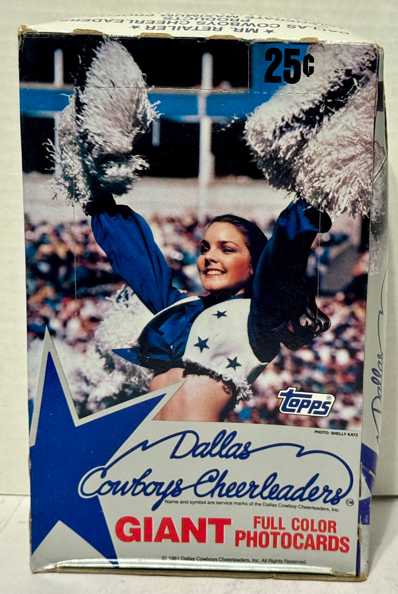 1996 Dallas Cowboy Cheerleaders Giant Photocards Trading Card Box Topps - TvMovieCards.com