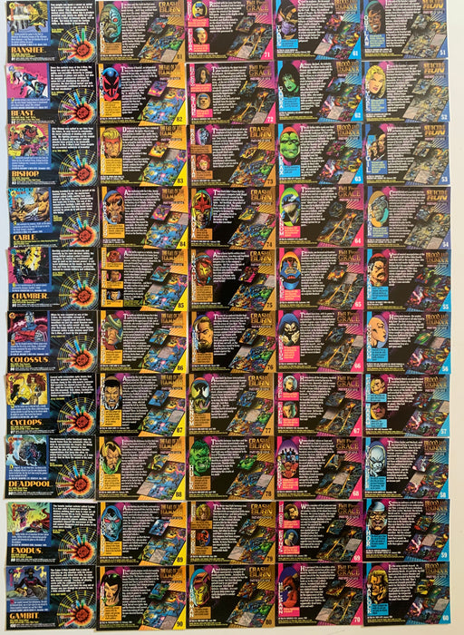 1994 Fleer Marvel Universe Series 5 Base Card Set  200 Cards   - TvMovieCards.com