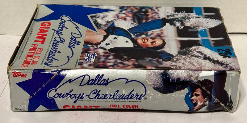 1996 Dallas Cowboy Cheerleaders Giant Photocards Trading Card Box Topps - TvMovieCards.com