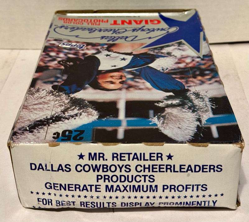 1996 Dallas Cowboy Cheerleaders Giant Photocards Trading Card Box Topps - TvMovieCards.com