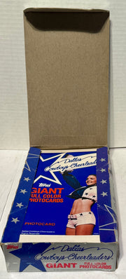 1996 Dallas Cowboy Cheerleaders Giant Photocards Trading Card Box Topps - TvMovieCards.com