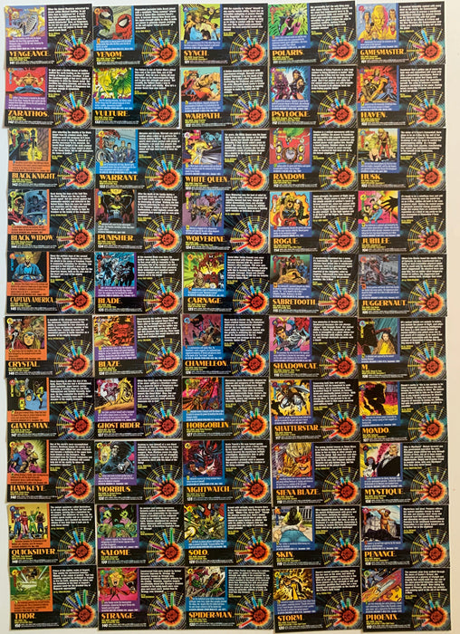 1994 Fleer Marvel Universe Series 5 Base Card Set  200 Cards   - TvMovieCards.com