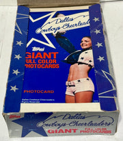 1996 Dallas Cowboy Cheerleaders Giant Photocards Trading Card Box Topps - TvMovieCards.com