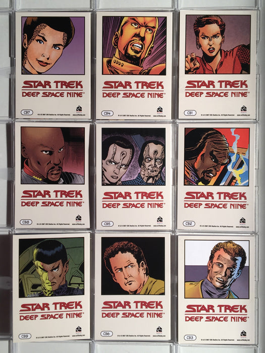 Star Trek Quotable Deep Space Nine DS9 Comic Book Chase Card Set CB1-CB9   - TvMovieCards.com