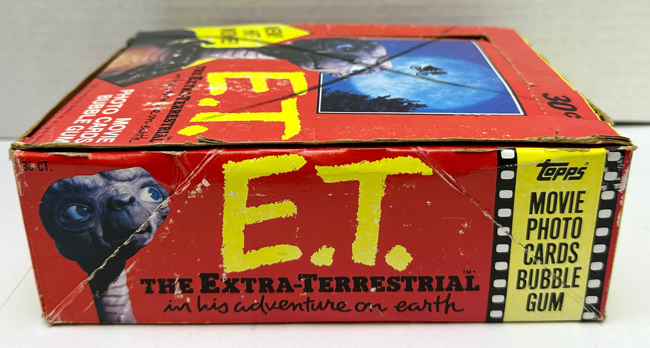 1982 Topps ET E.T. The Extra-Terrestrial Vintage FULL 36 Pack Trading Card Box   - TvMovieCards.com