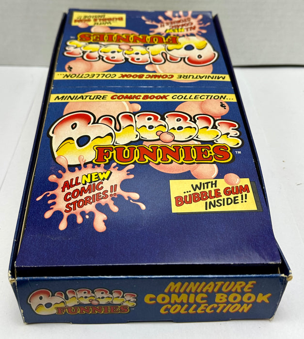 1981 Marvel Bubble Funnies Mini Comic Book Vintage Gum 48 CT Display Box   - TvMovieCards.com