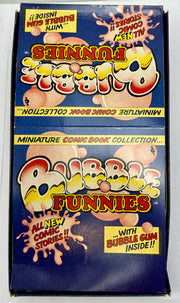 1981 Marvel Bubble Funnies Mini Comic Book Vintage Gum 48 CT Display Box   - TvMovieCards.com