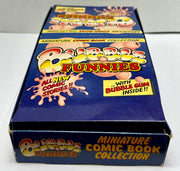 1981 Marvel Bubble Funnies Mini Comic Book Vintage Gum 48 CT Display Box   - TvMovieCards.com