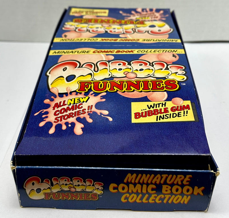 1981 Marvel Bubble Funnies Mini Comic Book Vintage Gum 48 CT Display Box   - TvMovieCards.com