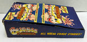 1981 Marvel Bubble Funnies Mini Comic Book Vintage Gum 48 CT Display Box   - TvMovieCards.com