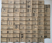 Scoop Newspaper Vintage Card set 156 Cards Babe Ruth Hogan Boxing Sports Topps 1 - TvMovieCards.com