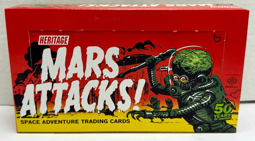 Mars Attacks Topps Heritage Space Adventure Trading Card Box 24 Packs   - TvMovieCards.com