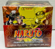 Naruto Ninja Ranks Trading Card Box 24 ct Panini - 2006 (Distributed by Inkworks - TvMovieCards.com