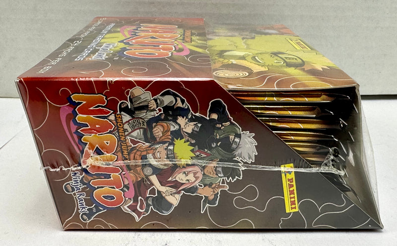 Naruto Ninja Ranks Trading Card Box 24 ct Panini - 2006 (Distributed by Inkworks - TvMovieCards.com