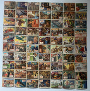 Scoop Newspaper Vintage Card set 156 Cards Babe Ruth Hogan Boxing Topps 1954 Use - TvMovieCards.com