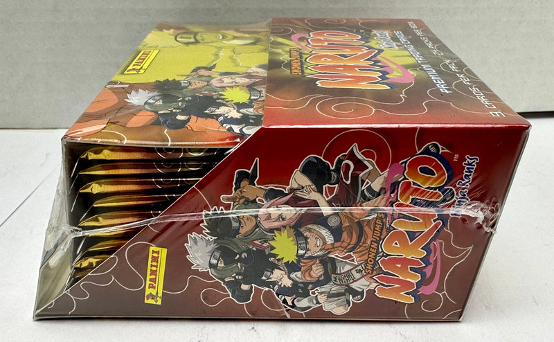 Naruto Ninja Ranks Trading Card Box 24 ct Panini - 2006 (Distributed by Inkworks - TvMovieCards.com
