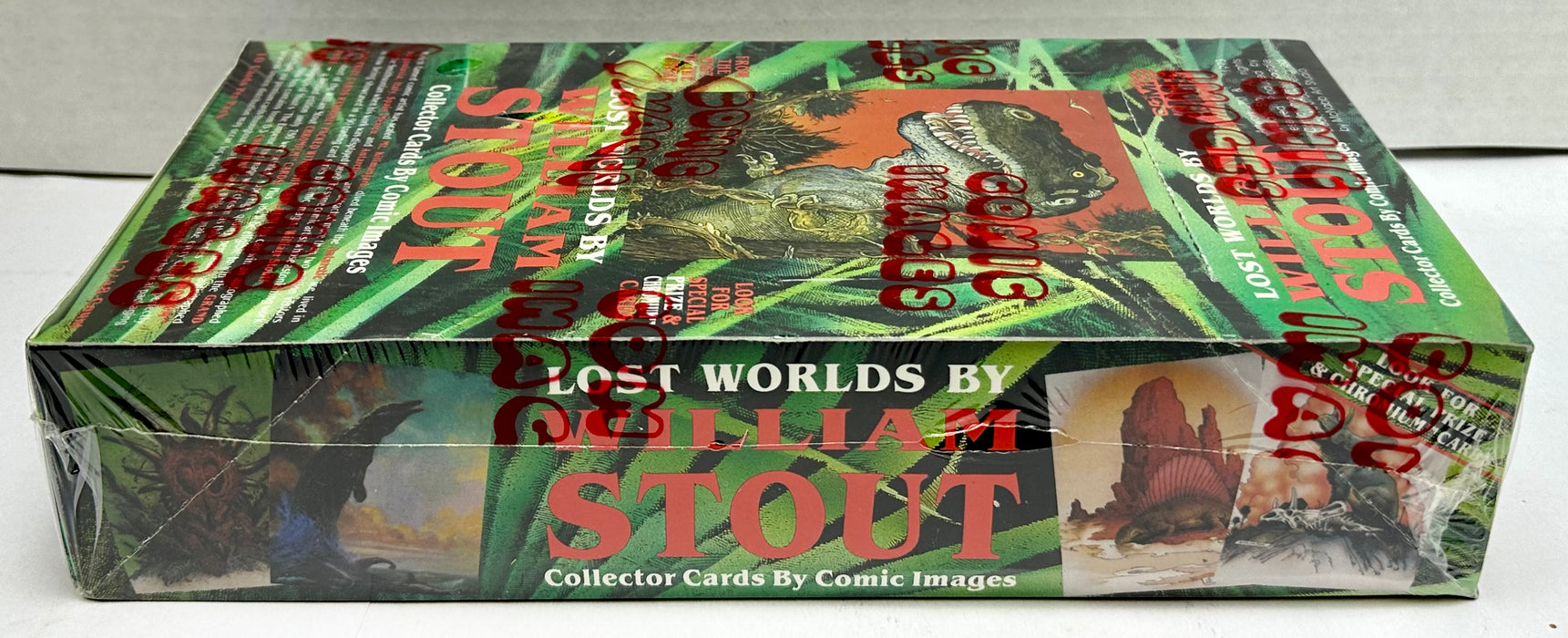 1993 Lost Worlds by William Stout Trading Card Box 48 Packs Comic Images   - TvMovieCards.com