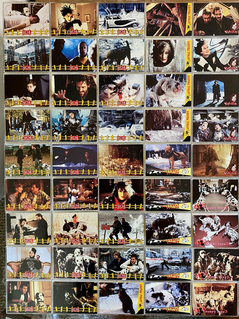 Disney 101 Dalmatians Trading Base Card Set 105 Cards Skybox 1996   - TvMovieCards.com