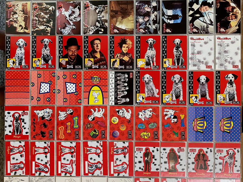 Disney 101 Dalmatians Trading Base Card Set 105 Cards Skybox 1996   - TvMovieCards.com