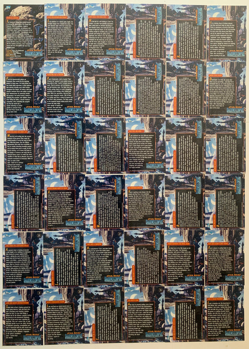 Star Wars Shadows of the Empire Hildebrandts Base Card Set (90) Topps 1996   - TvMovieCards.com