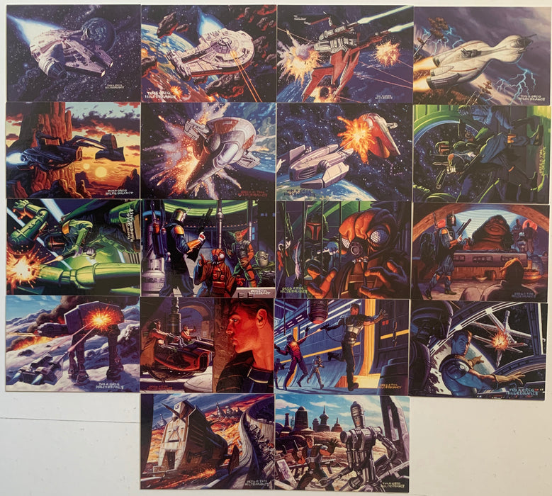 Star Wars Shadows of the Empire Hildebrandts Base Card Set (90) Topps 1996   - TvMovieCards.com