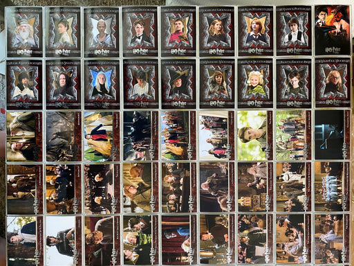 Harry Potter and the Goblet of Fire Base Card Set 90 Cards Artbox 2005   - TvMovieCards.com