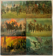 Civil War Art of Mort Kunstler Chromium Chase Card Set 6 Cards C1 - C6 Comic Ima - TvMovieCards.com