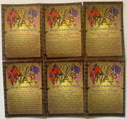 Civil War Art of Mort Kunstler Chromium Chase Card Set 6 Cards C1 - C6 Comic Ima - TvMovieCards.com