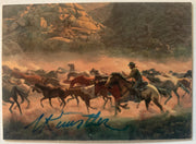 Wild West The Art of Mort Kunstler Autograph Card 1/500 1996 Keepsake Comic Imag - TvMovieCards.com
