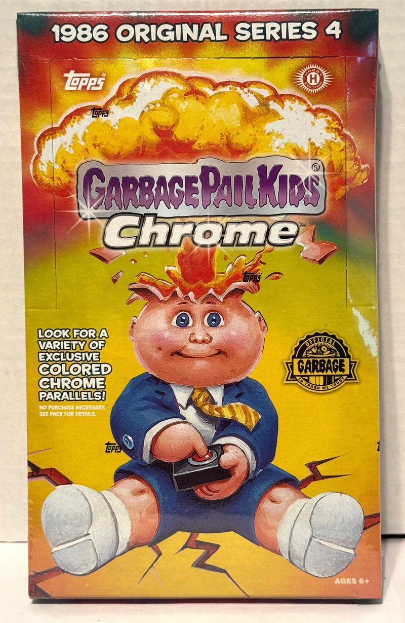2021 Garbage Pail Kids Chrome 1986 Original Series 4 Trading Card Hobby Box Topp - TvMovieCards.com